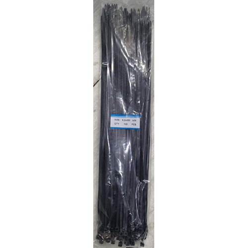 5.2x450 MM Black Nylon Cable Tie