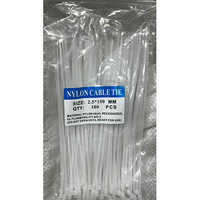 2.5x150 Mm Nylon Cable Tie - Color: White