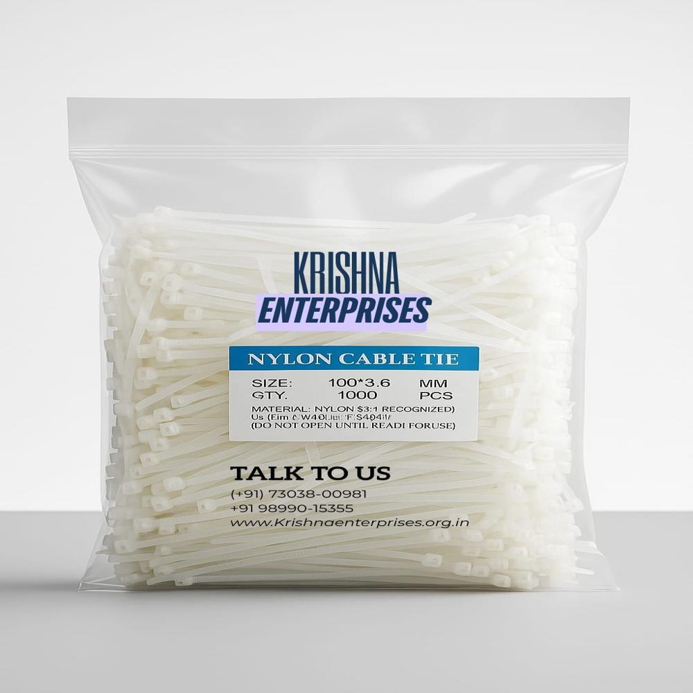 100x3.6 MM Plastic Cable Tie