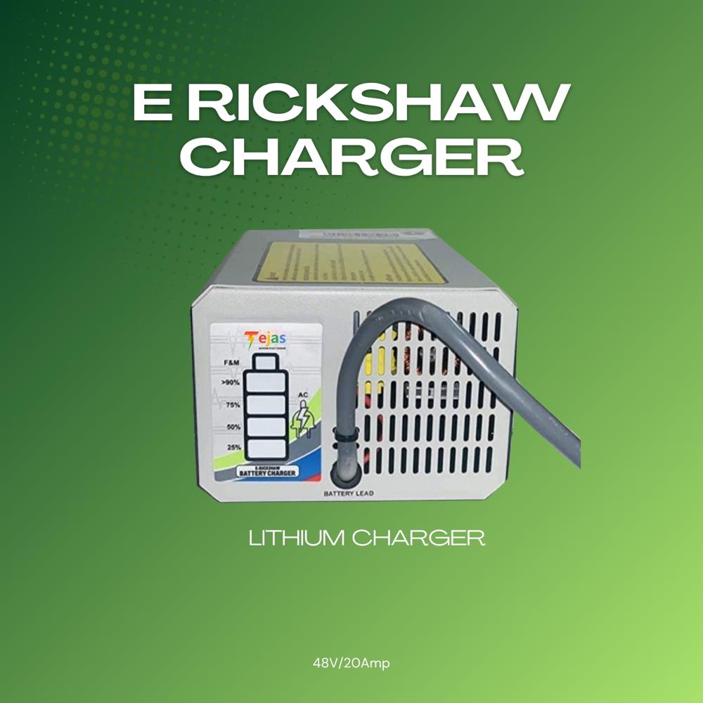 E- Rickshaw Charger - Lithium 48V 20A