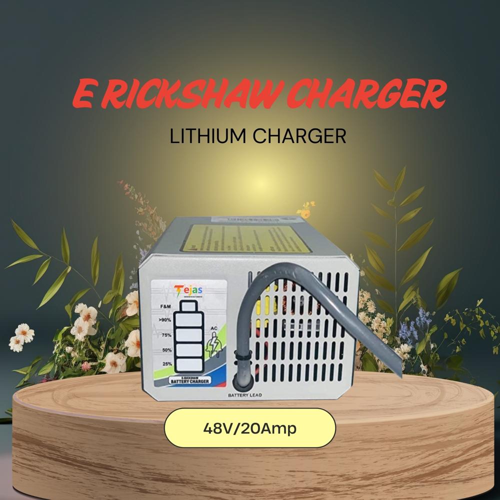 E- Rickshaw Charger - Lithium 48V 20A