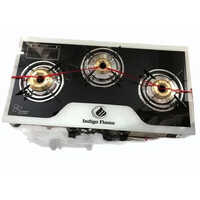 3 Burner Gas Stove - Dimension (l*w*h): 770x380 Millimeter (mm)