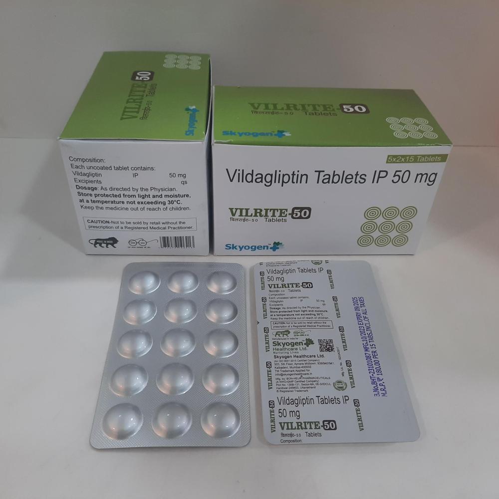 VILDAGLIPTIN 50 MG TABLET