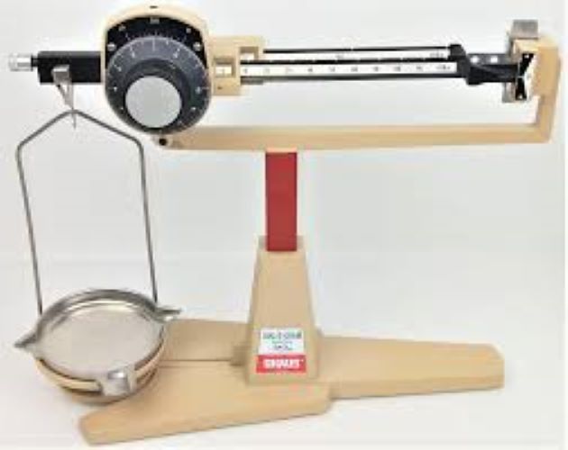 Triple Beam Balance With Vernier