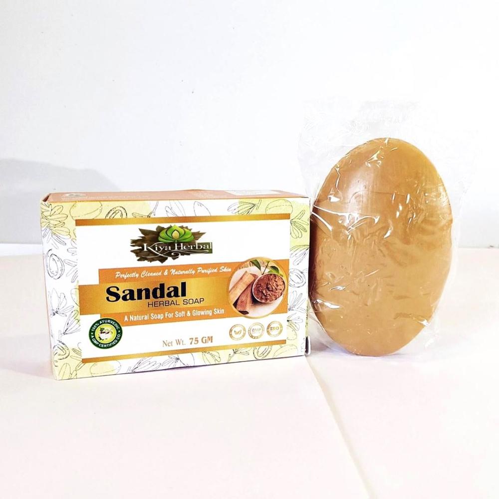 Bulk Sandal Soap 75gm - Color: Brown