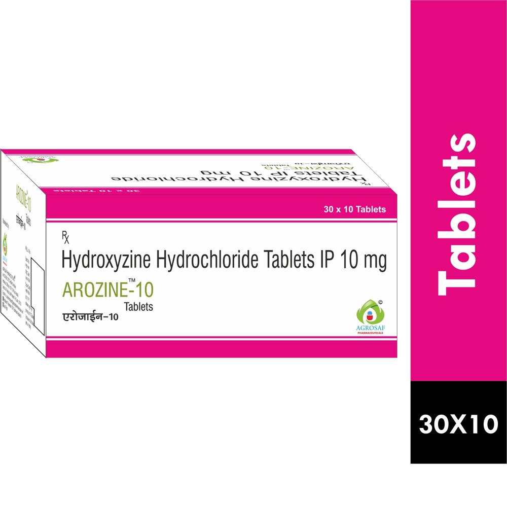 AROZINE 10 TABLET - Hydroxyzine (10mg)