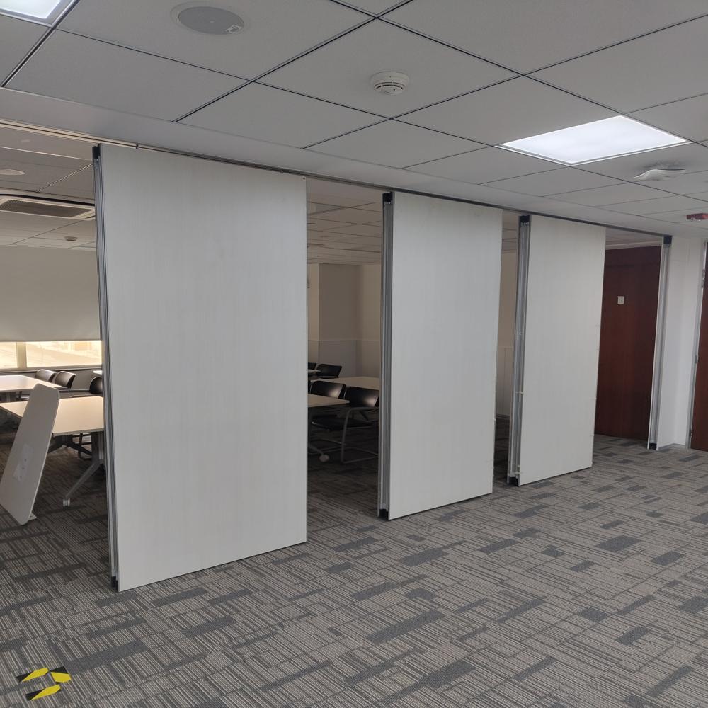 Movable Sliding Folding Partition - Color: As Per Client Requirement