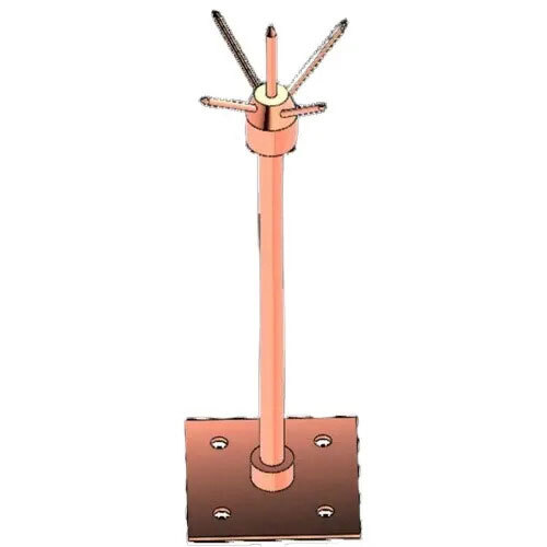 Copper Bonded Lightning Arrester - Application: Industrial