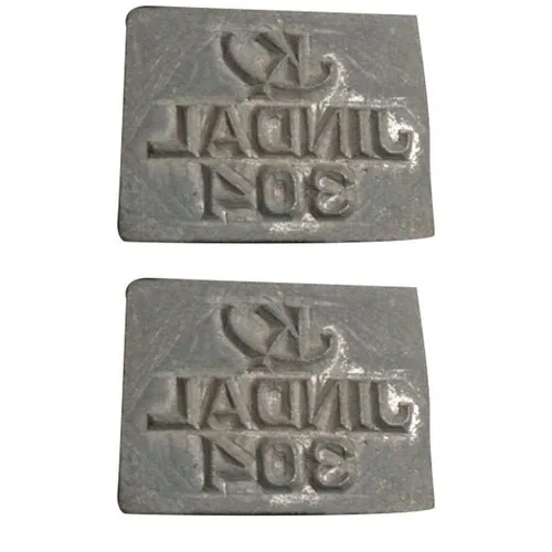 Industrial Steel Stamp - Color: Silver