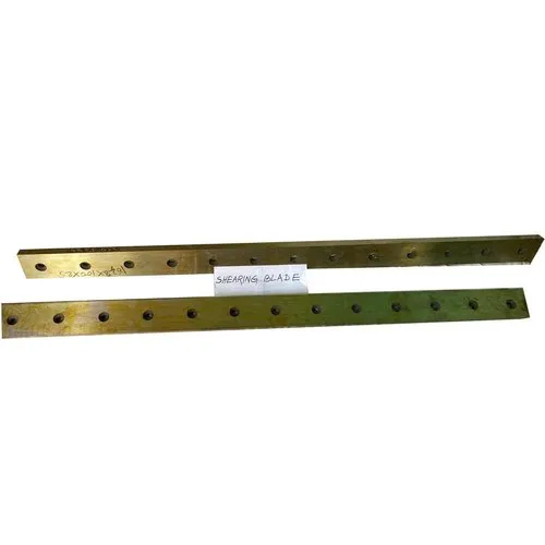 Stainless Steel Shearing Blade - Color: Golden