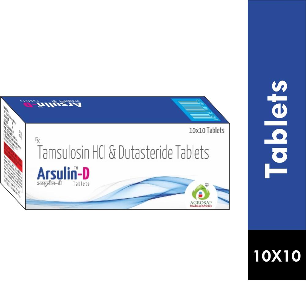 ARSULIN D  TABLET - Tamsulosin (0.4mg) + Dutasteride (0.5mg)