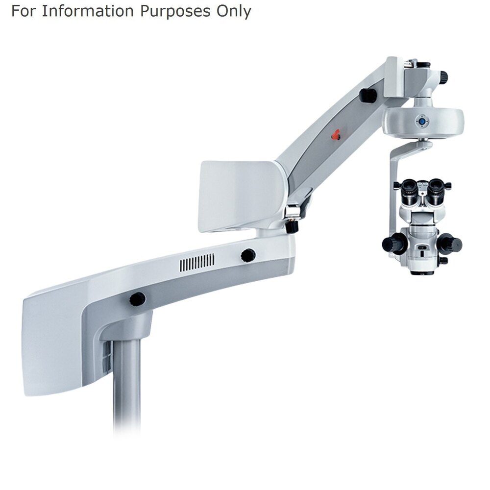 Zeiss 5 Step Metal Carl Surgical Microscope Model OPMI 1 FR PRO