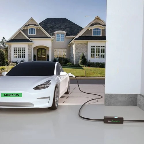 Zerofootprint 3.3 Kw Portable Ev Charger - Dimension (L*W*H): 83X75X201 Millimeter (Mm)