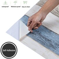Vinyl Self Adhesive Wallpaper Vintage Wood Peel And Stick Wallpapper