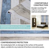 Vinyl Self Adhesive Wallpaper Vintage Wood Peel And Stick Wallpapper