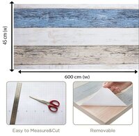 Vinyl Self Adhesive Wallpaper Vintage Wood Peel And Stick Wallpapper