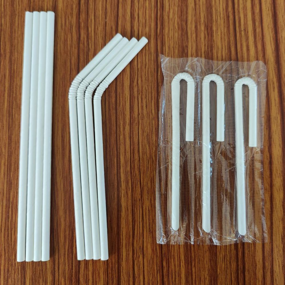 U Bend Paper Straw for TetraPak