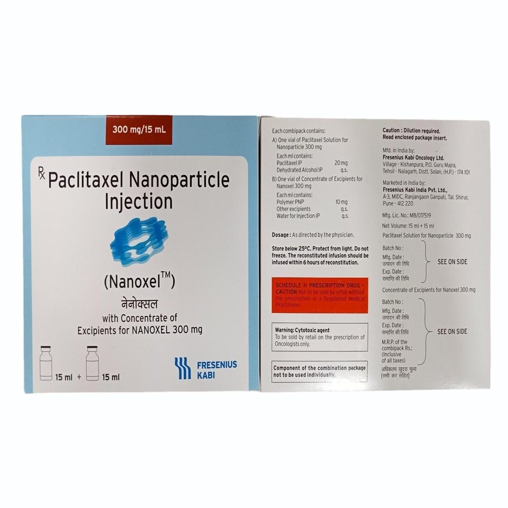 Nanoxel  Paclitaxel  Injection 300MG