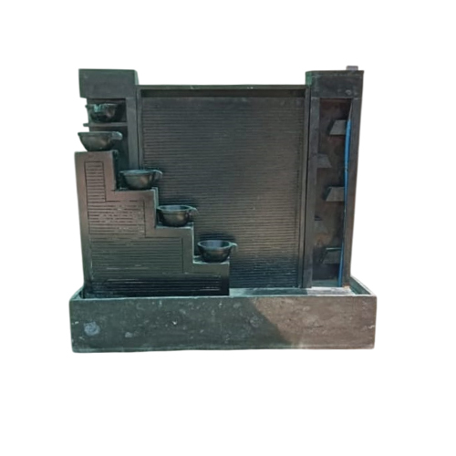 Black Stone Wall Fountain