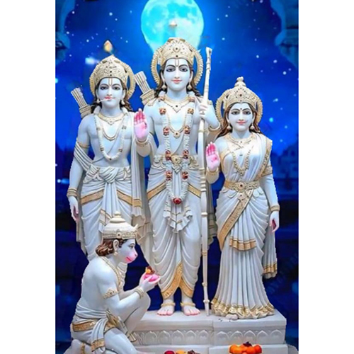 Marble Ram Darbar Statue