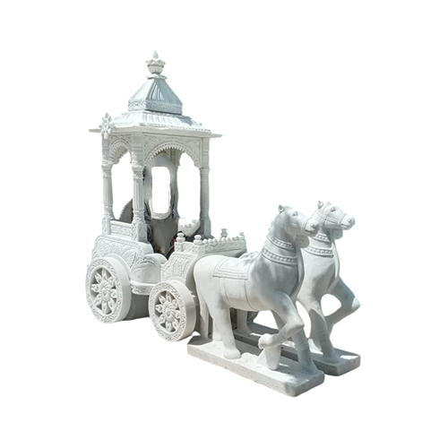 White Makrana Marble Rath - Application: Home & Commercial