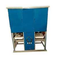 Double Die Disposable Plate Making Machine