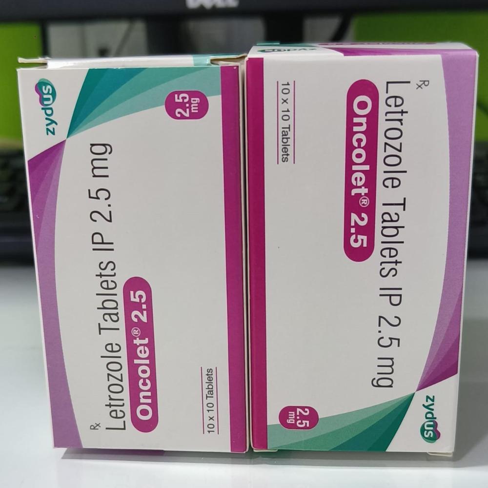 Oncolet Let-Rozole Tablets 2.5Mg - Ingredients: Natural Yeast
