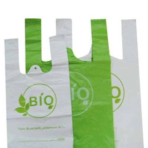 Fully Automatic Biodegradable Carry Bag Making Machine - Color: Silver