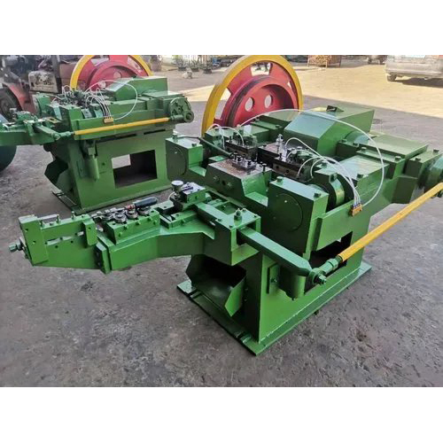 Rbi-nm 1 Wire Nail Making Machine - Color: Green