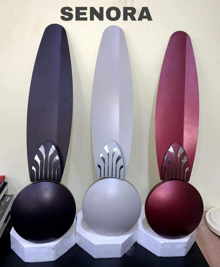 Coral Ceiling Fan - Color: White
