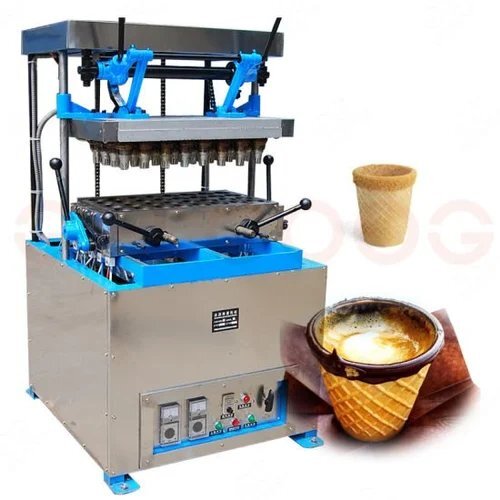 RBI - 32 Edible Biscuit Tea Cup Making Machine
