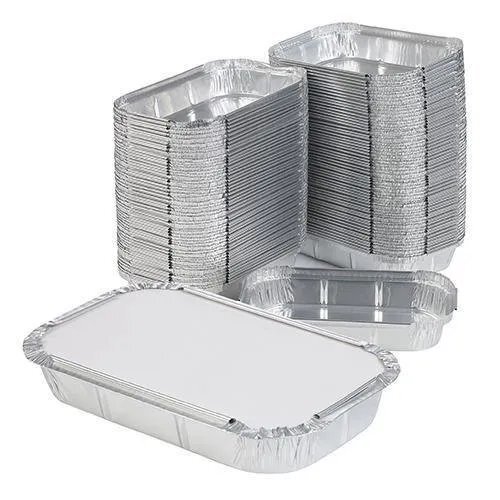 Fully Automatic Aluminum Foil Container Making Machine - Color: White