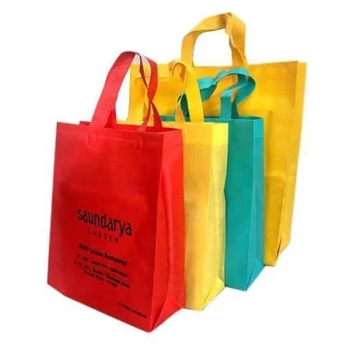 Automatic Non Woven Bag Three Color Printing Machine - Material: Iron