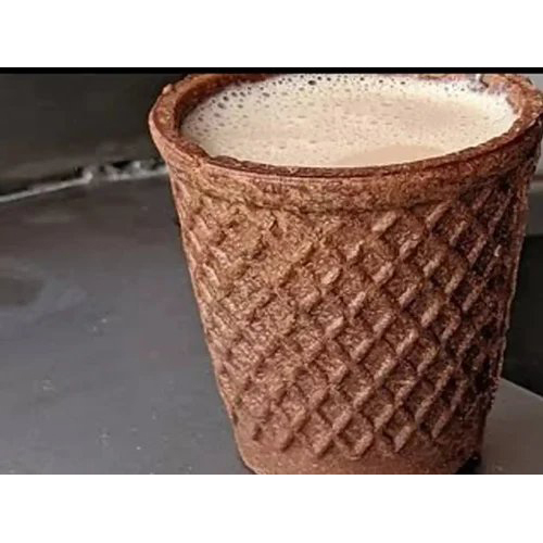 RBI - 12 Edible Biscuit Tea Cup Making Machine