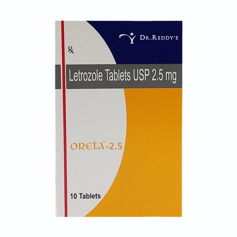 Oreta  Letrozole Tablets 2.5mg 