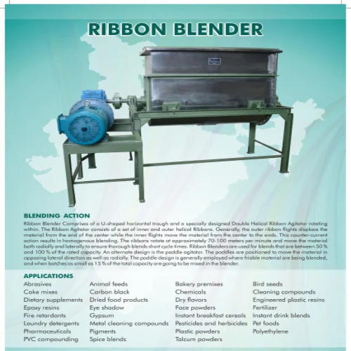 Industrial Ribbon Blender Mixer