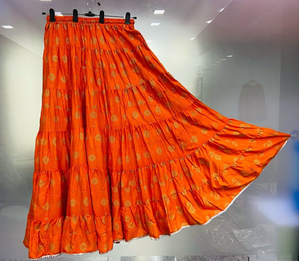 Cotton  Skirts - Color: Multi Color