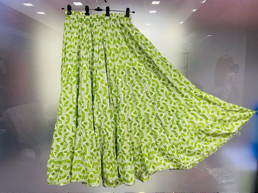 Cotton  Skirts - Color: Multi Color