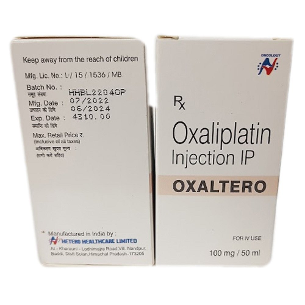 Oxaltero  Oxaliplatin Injection 100mg  