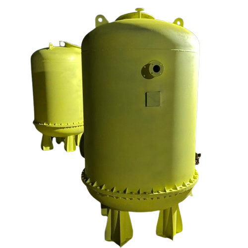 Softener Vessel - Color: Blue And Yellow