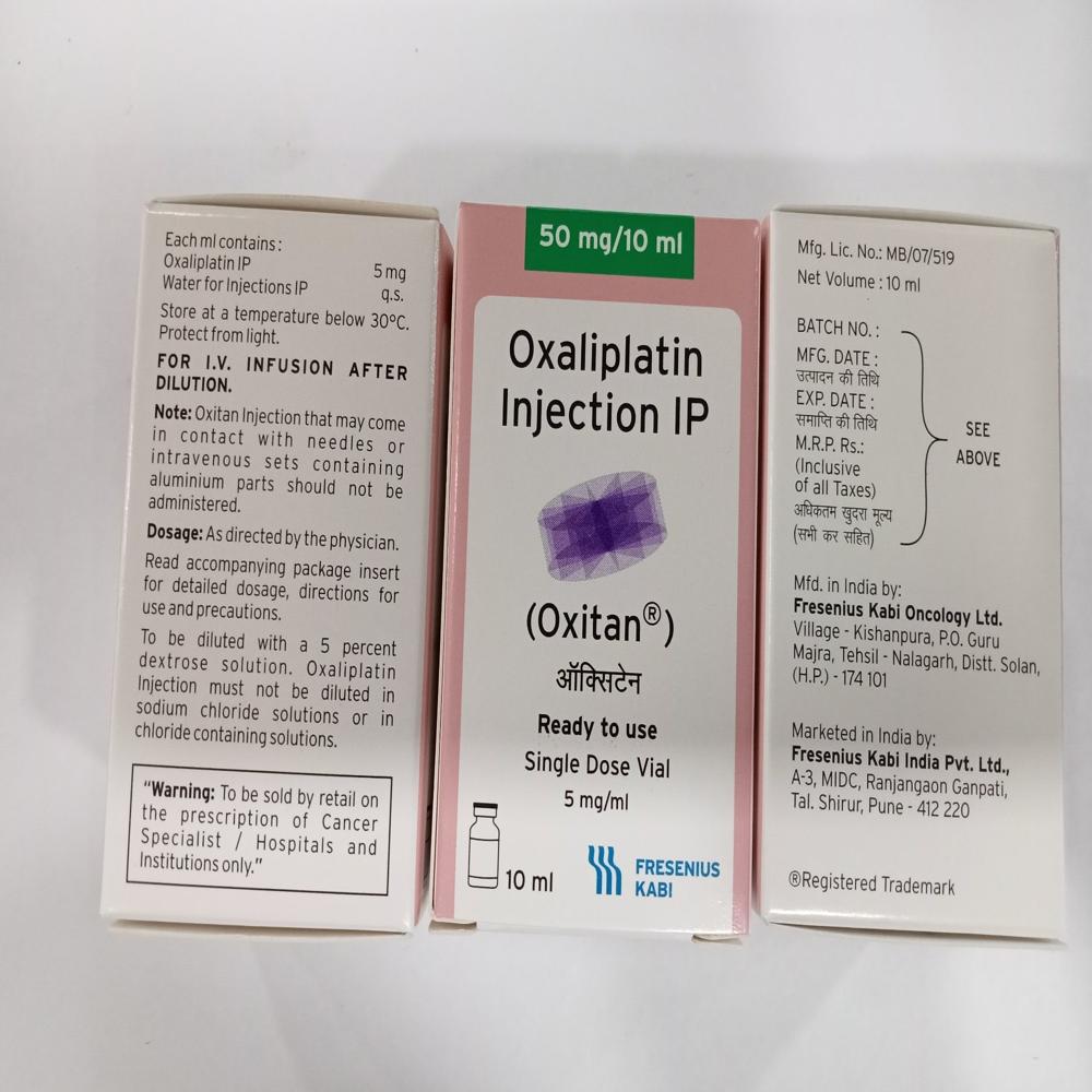 Oxitan Oxaliplatin Injection  50mg 