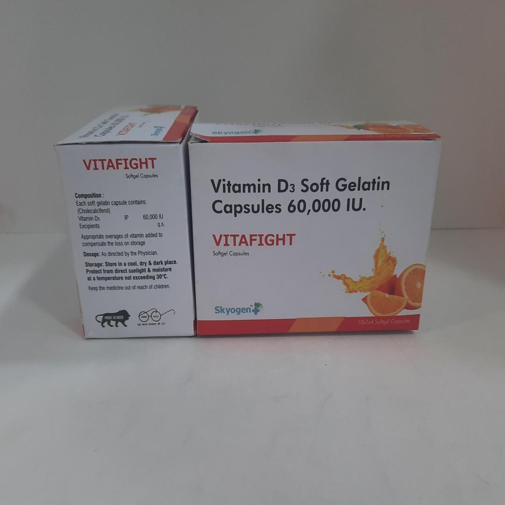 VITAMIN D3 SOFT GELATIN CAPSULES 60,000