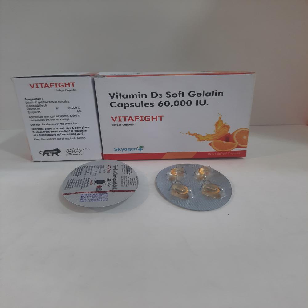 VITAMIN D3 SOFT GELATIN CAPSULES 60,000