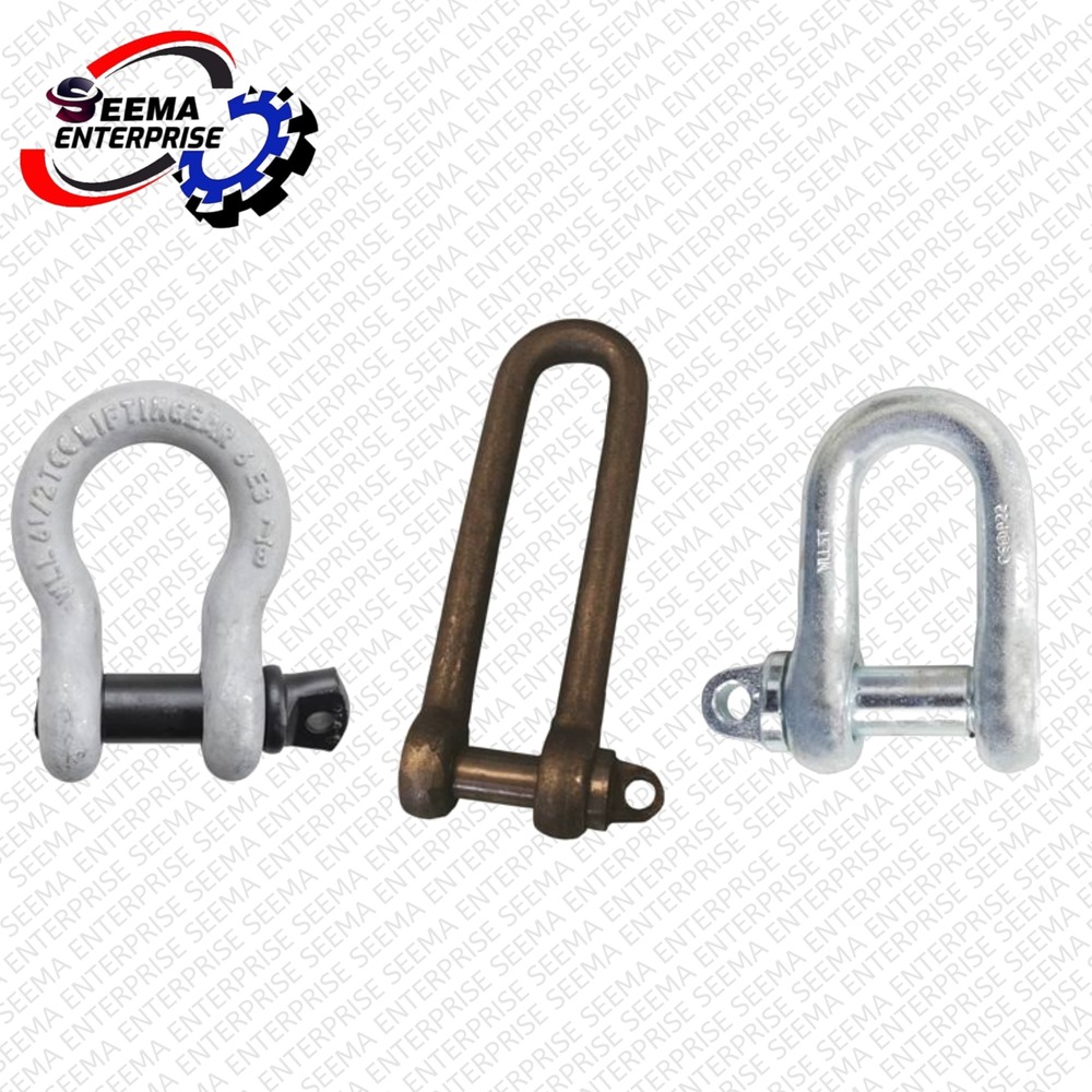 Heavy Duty Dee Shackle - Color: Grey
