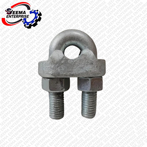 Wire Rope Forged Clamp - Color: Silver at Best Price in Howrah | Seema ...