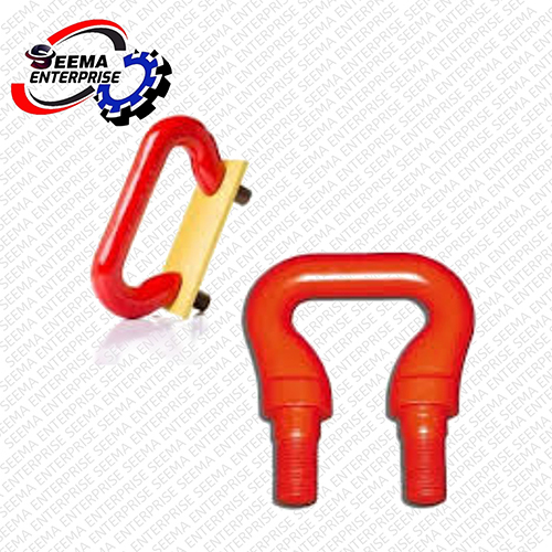 Drag Chain Clamp - Color: Red