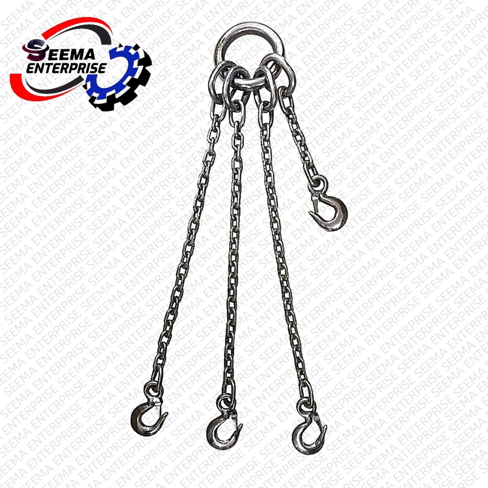 Industrial Hook Chain - Color: Silver