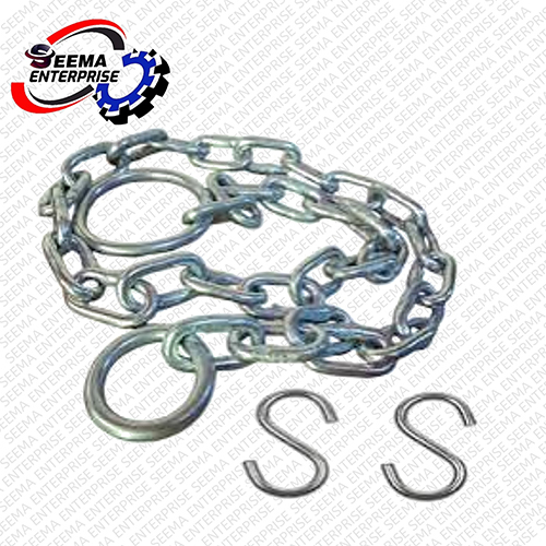 Industrial Hook Chain - Color: Silver