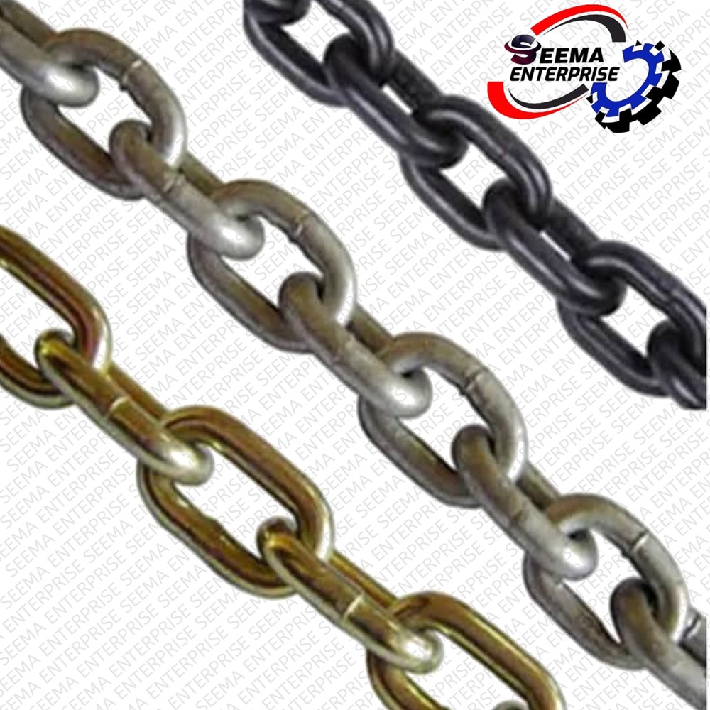 Mild Steel Chain - Color: Black