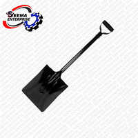 D Handle Steel Shovel - Material: Metal
